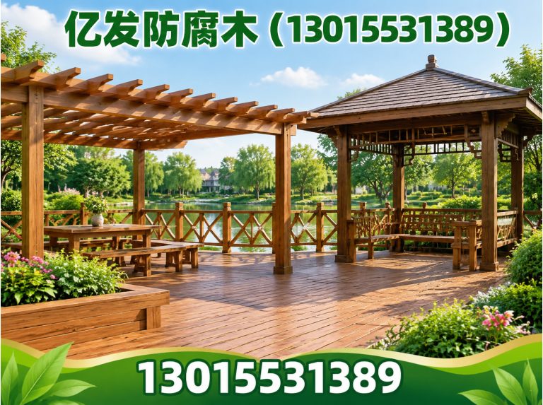 郑州高新技术产业开发区防腐木地板展示图